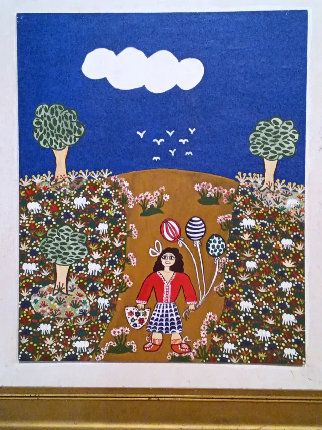 Acrílico Estilo Naif