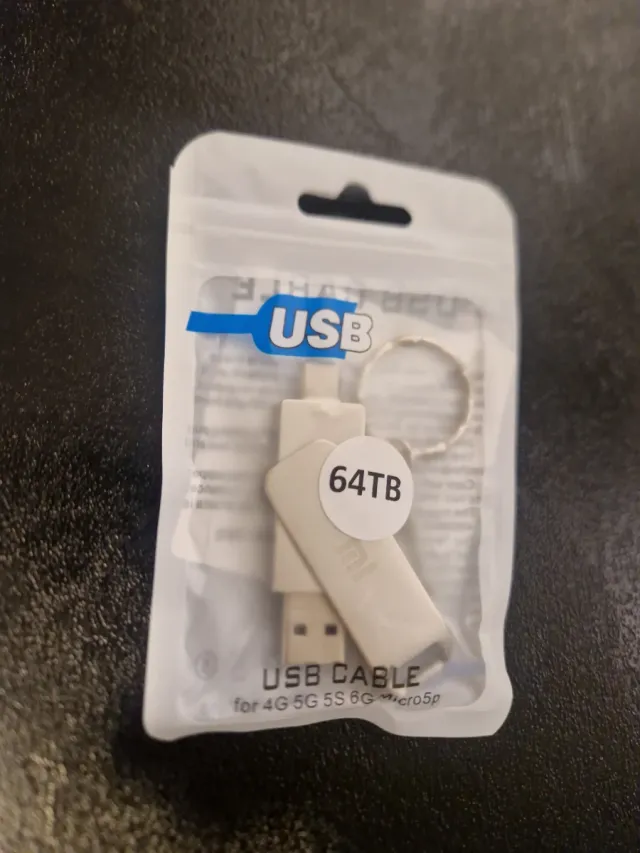 Xiaomi USB y tipo C 64TB