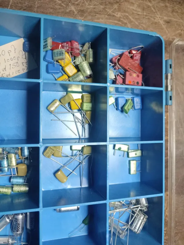 Lote componentes electrónicos varios