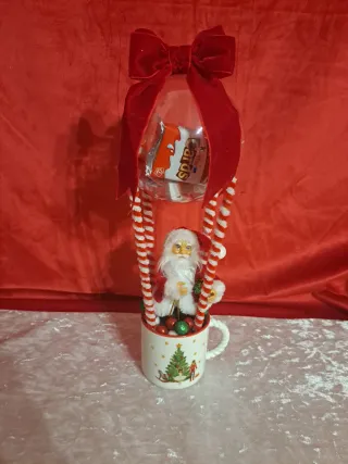 Mongolfiera regalo bambini con Babbo Natale