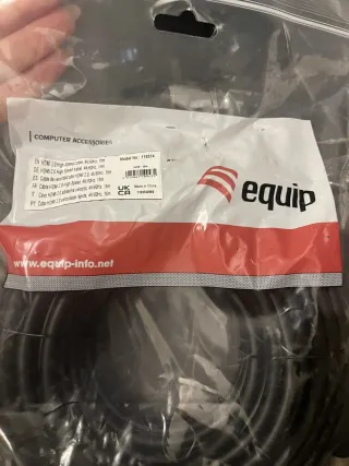 Cavo HDMI 15m 2.0 4K 60Hz equip