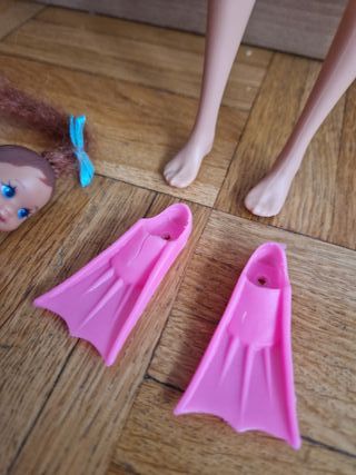 Lotto 5 Barbie + 1 Baby Barbie