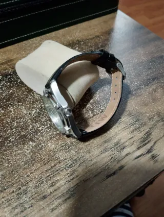 Reloj Neptune Cronógrafo Plata y Negro