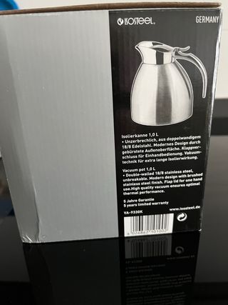 Jarra termo acero inoxidable