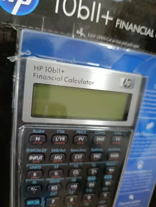 HP 10bll+ Calcolatrice Finanziaria