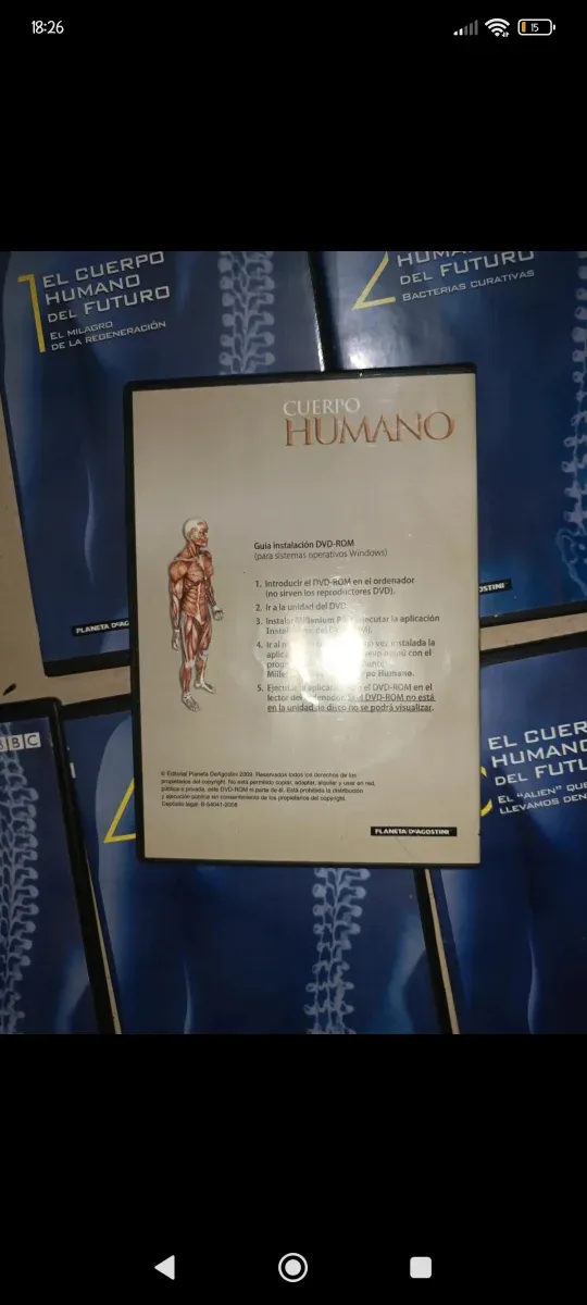 Colección El Cuerpo Humano Planeta D'Agostini