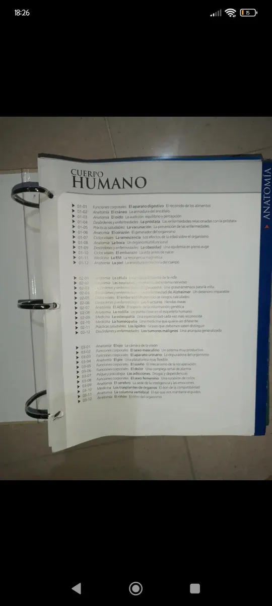 Colección El Cuerpo Humano Planeta D'Agostini