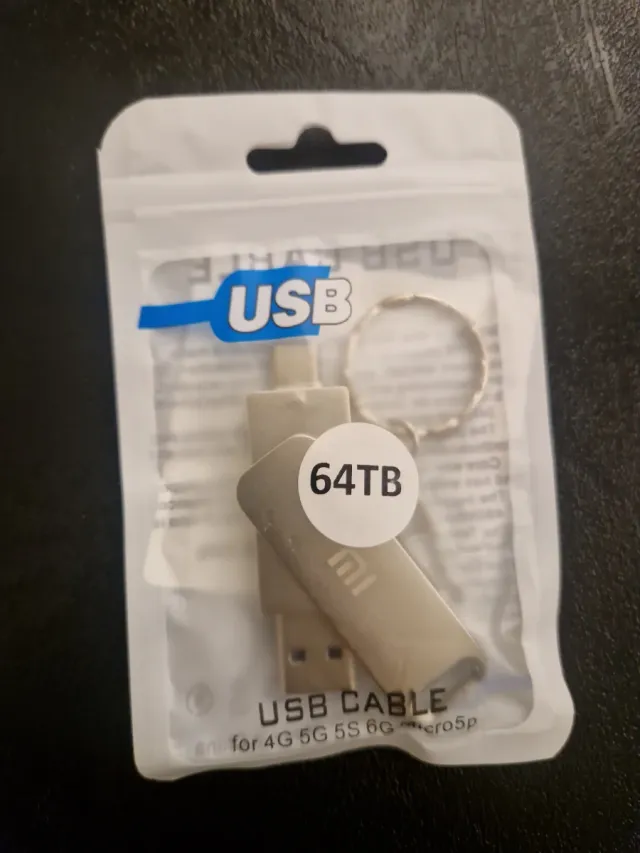 Xiaomi USB y tipon C 64TB