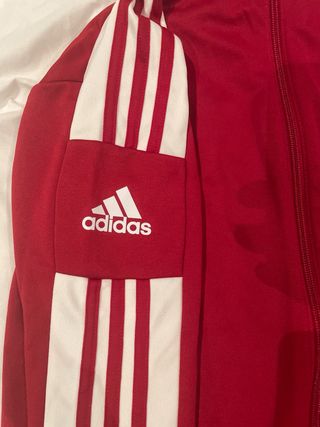 Chaqueta Adidas Roja Talla S.