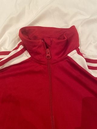 Chaqueta Adidas Roja Talla S.