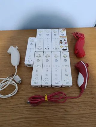 9 Mandos Wii para piezas