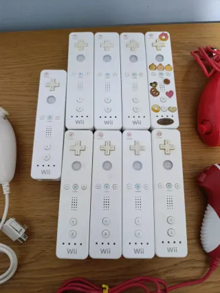9 Mandos Wii para piezas