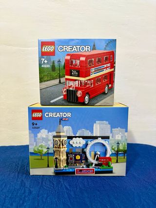 Lego Creator 40569 Cartolina + 40220 London Bus