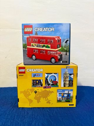 Lego Creator 40569 Cartolina + 40220 London Bus