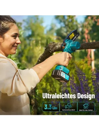 Motosierra Mini SEESII 6 con Batería