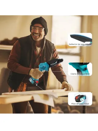 Motosierra Mini SEESII 6 con Batería