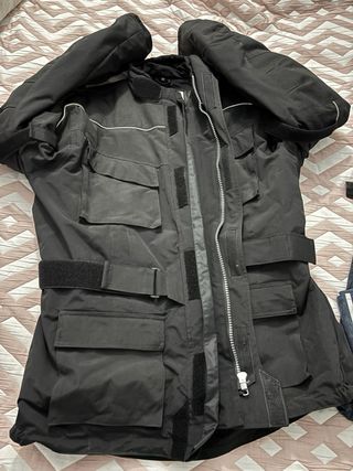 Chaqueta de moto Bering negra