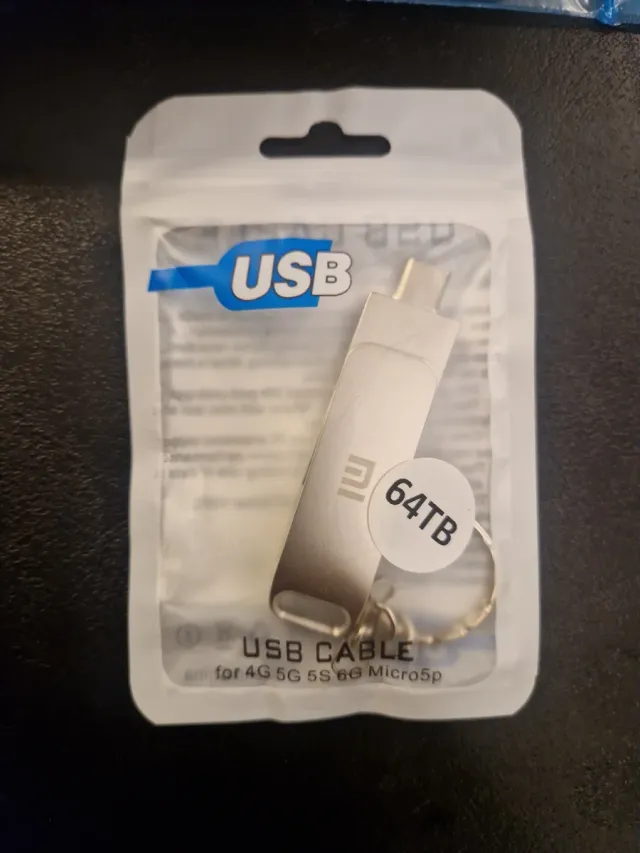 Xiaomi USB y tipo C 64TB