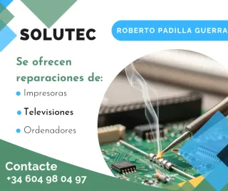 Reparación de TV, PC, impresoras y más
