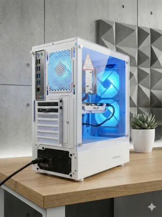 PC Gaming COOLPC Blanco