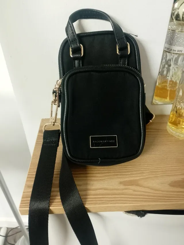 Bolso pequeño Paco Martinez negro