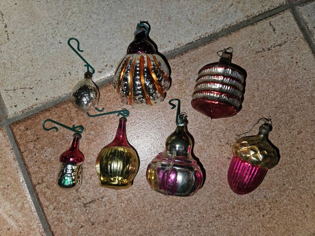 Palle Natale Vetro Soffiato Anni '60