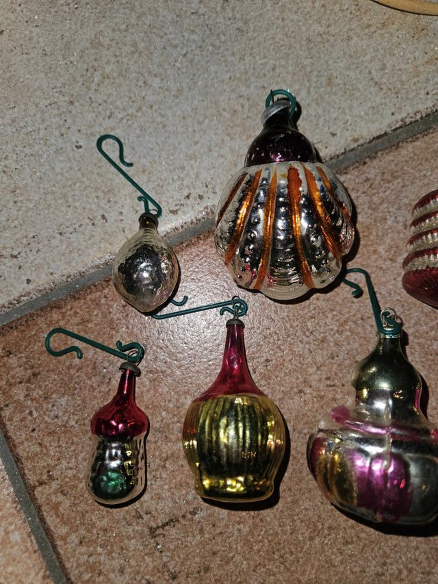 Palle Natale Vetro Soffiato Anni '60