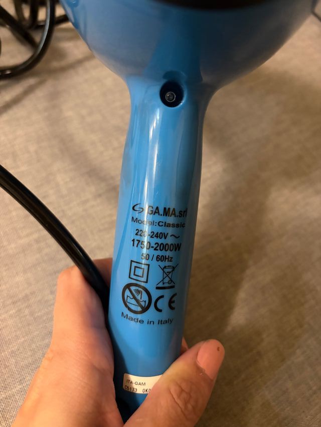 Secador de pelo CLASSIC by gamma. professional