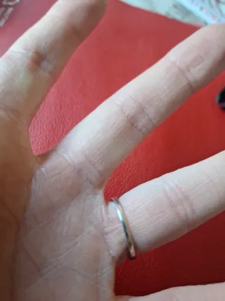 Anillo de plata con circonitas entrelazado