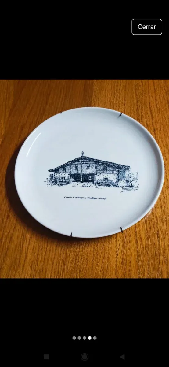 Lote 4 platos decorativos