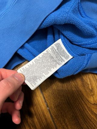 Nike Felpa hoodie blu vintage streetwear unisex M