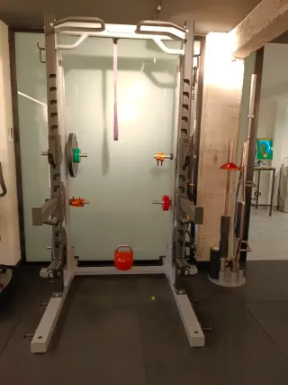 Medio Rack de sentadillas Precor