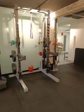 Medio Rack de sentadillas Precor