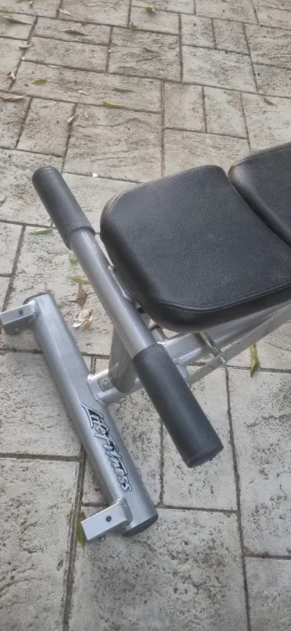 Banco de pesas ajustable Life Fitness