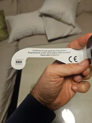 Gafas de Sol para Eclipse Solar