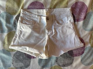 Shorts vaqueros blancos H&M Talla 34