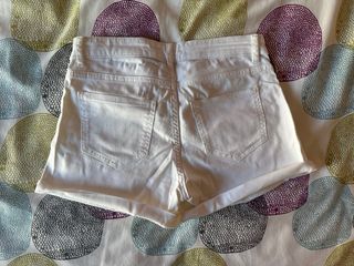 Shorts vaqueros blancos H&M Talla 34