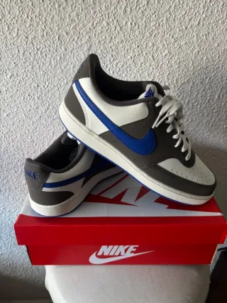 Zapatillas Nike Court Vision Azul/Gris/Blanco