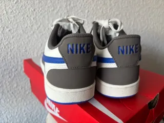 Zapatillas Nike Court Vision Azul/Gris/Blanco