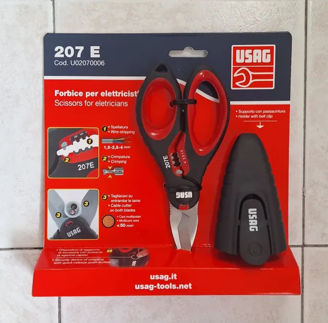 Forbici Elettricista USAG 207 E