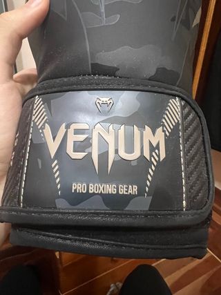 Guantes Boxeo Venum Impact Camo Oscuro 12oz