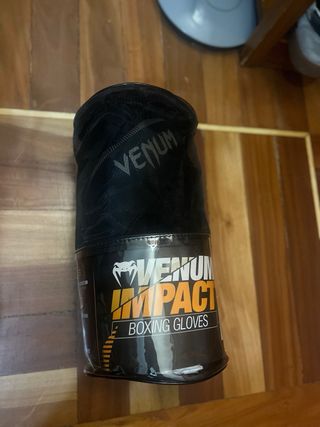 Guantes Boxeo Venum Impact Camo Oscuro 12oz