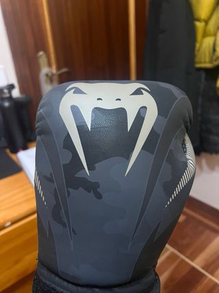 Guantes Boxeo Venum Impact Camo Oscuro 12oz