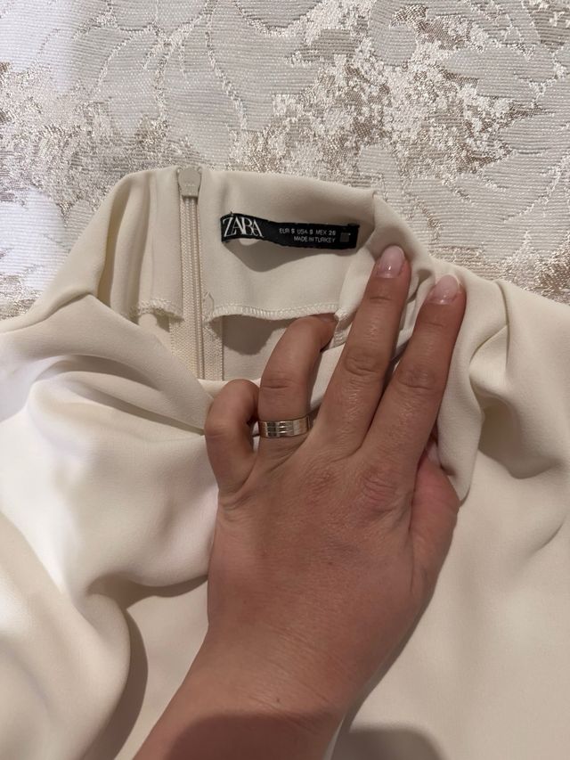 Blusa blanca elegante