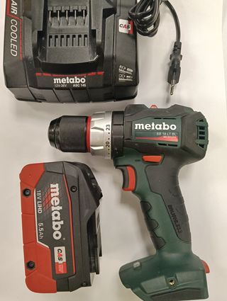 TALADRO PERCUTOR METABO SB 18 LT BL + 5.5AH  BAT +