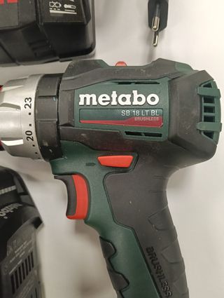 TALADRO PERCUTOR METABO SB 18 LT BL + 5.5AH  BAT +