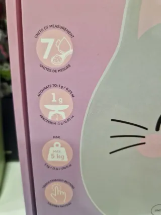 Bilancia da cucina Legami gatto