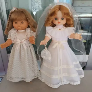 2 Muñecas Comunión Años 80