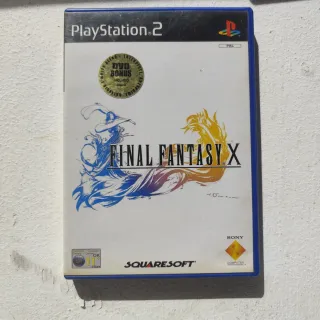 Final Fantasy X 10 PS2 DVD Bonus PAL Italiano