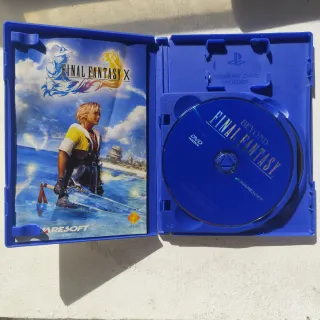 Final Fantasy X 10 PS2 DVD Bonus PAL Italiano